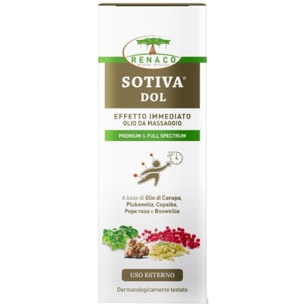 Renaco Italia Sotiva Dol - Olio Massaggio Distensivo 30 Ml-image