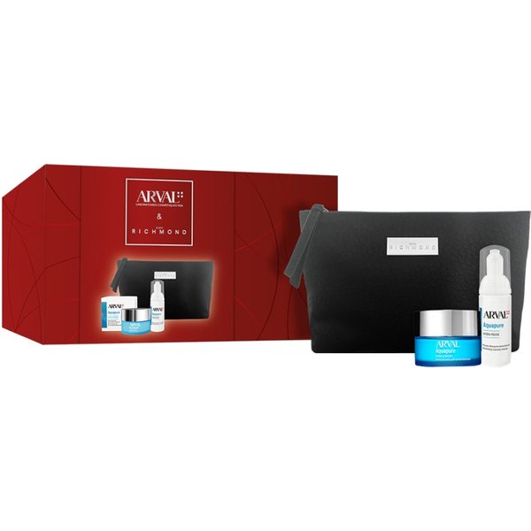 Arval Cosmetici Arval Cofanetto Aquapure - Hydra Comfort Pelli Normali - Crema Idratante 50 Ml + Mousse Detergente Viso 50 Ml-image
