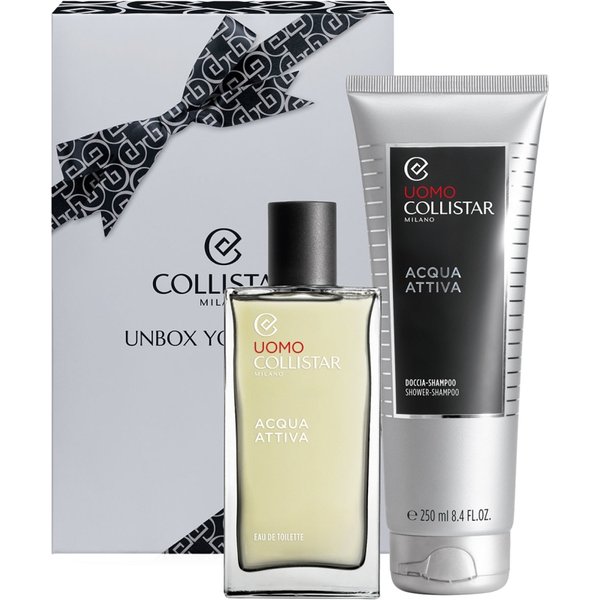 Collistar Cofanetto Acqua Attiva Uomo - Eau De Toilette 100 Ml + Doccia Shampoo 250 Ml-image