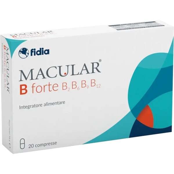 Macular B Forte 20 Compresse - Integratore Per La Vista-image