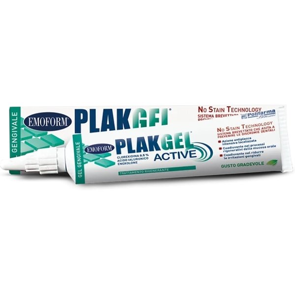 Emoform Plak Gel Active - Gel Gengivale Ad Azione Topica 30 Ml-image