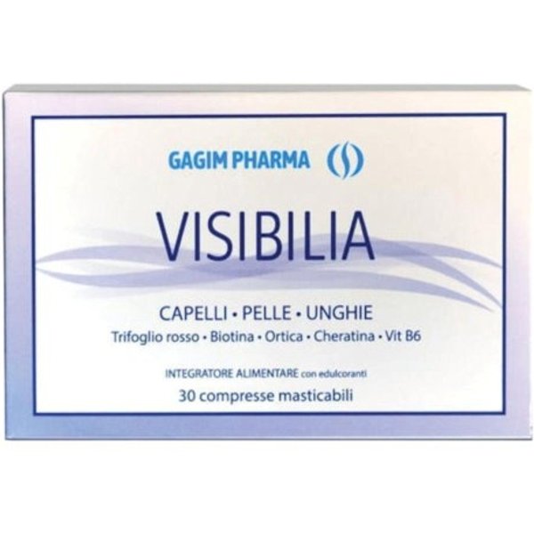 Visibilia 30 Compresse - Integratore Per Capelli, Unghie E Pelle-image