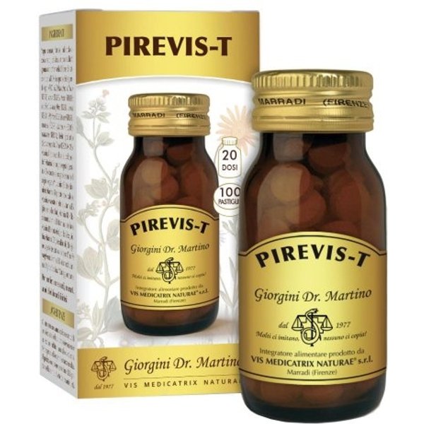 PIREVIS-T 100 Pastiglie - Integratore Per Le Difese Immunitarie-image