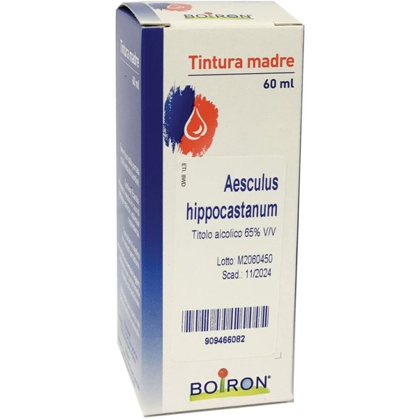 Boiron Aesculus Hippocastanum Tintura Madre Gocce 60 Ml - Integratore Per La Circolazione Sanguigna-image