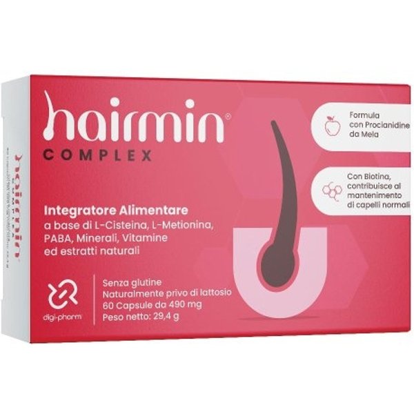 Hairmin Complex 60 Capsule - Integratore Per Capelli E Unghie-image