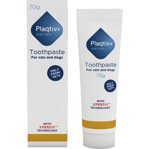 Ecuphar Plaqtiv+ Oral Care - Dentifricio In Pasta Per Cani E Gatti 70 Gr-image
