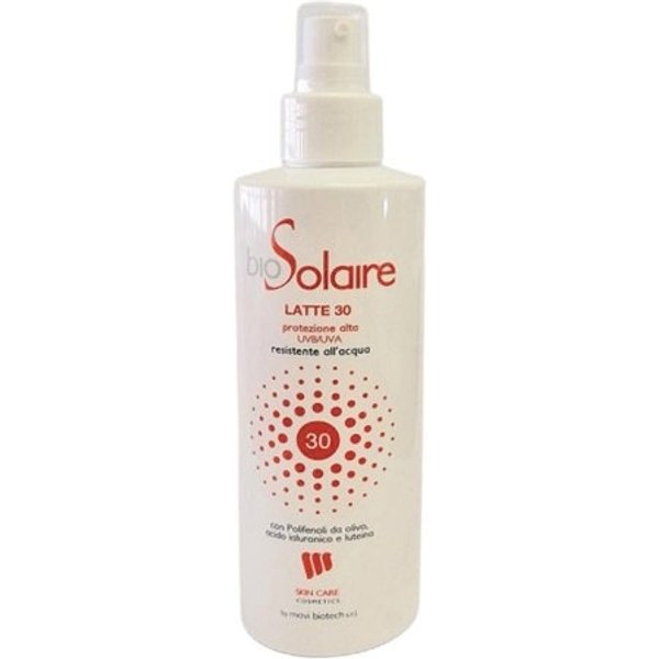 Mavi Biotech Crema Solare 30 SPF Latte Biosolaire Protezione Alta 200 Ml-image