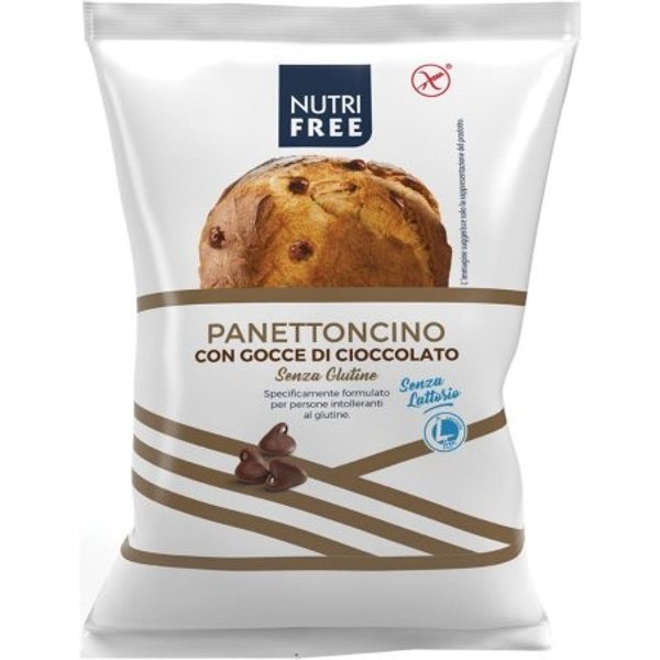 Nutrifree Panettoncino Con Gocce Di Cioccolato Senza Glutine E Senza Lattosio 100 Gr-image