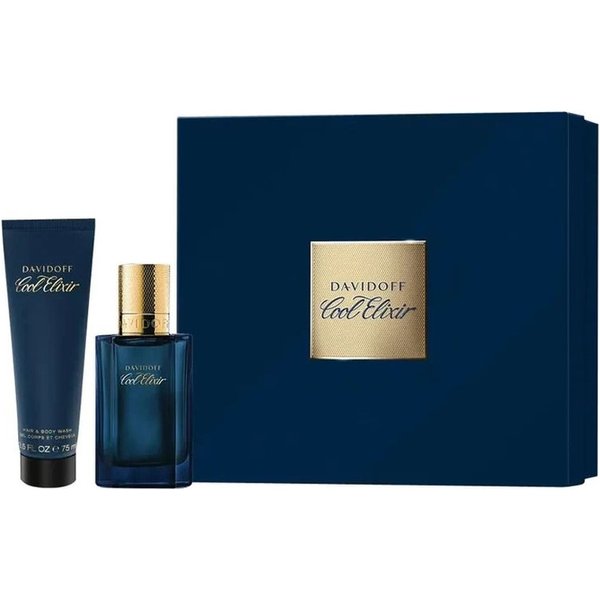 Davidoff Davidoff Cofanetto Cool Elixir - Parfum Intense Pour Homme 50 Ml + Gel Doccia E Shampoo 75 Ml-image