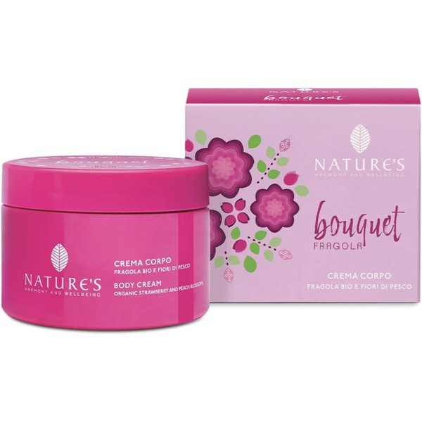 Bios Line Nature's Bouquet Fragola - Crema Corpo Nutriente Illuminante 100 Ml-image