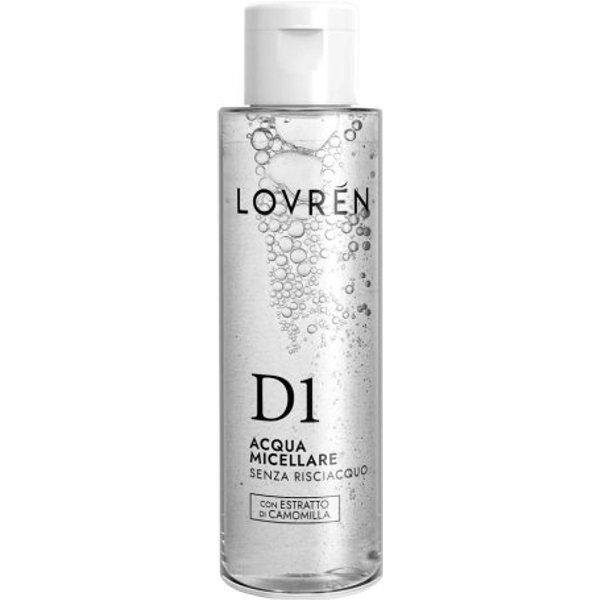 Biocom S.R.L. Lovren D1 - Acqua Micellare Detergente Delicata Lenitiva Con Camomilla Senza Risciacquo 100 Ml-image