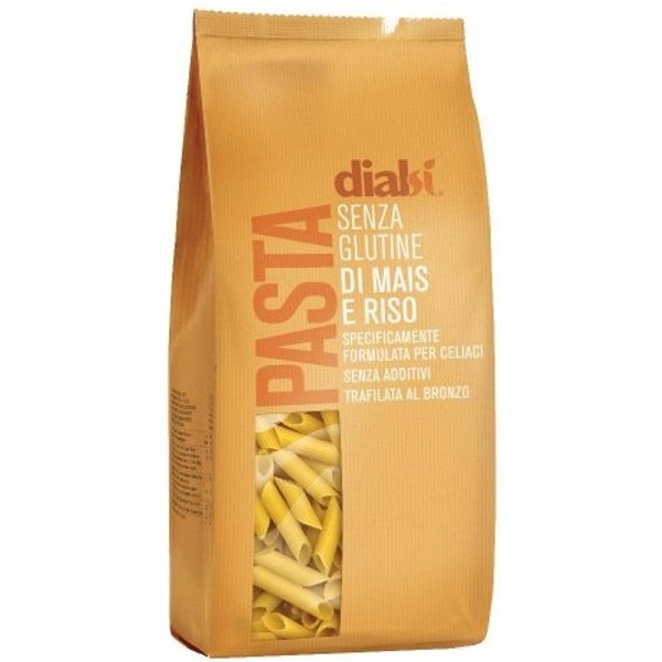 Dialcos Pasta Penne - Pasta Senza Glutine Di Mais E Riso Trafilata Al Bronzo 800 Gr-image