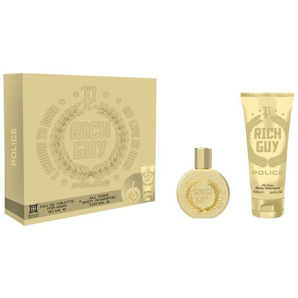 Police Cofanetto Rich Guy For Man - Eau De Toilette Uomo 30 Ml + Shower Gel 100 Ml-image