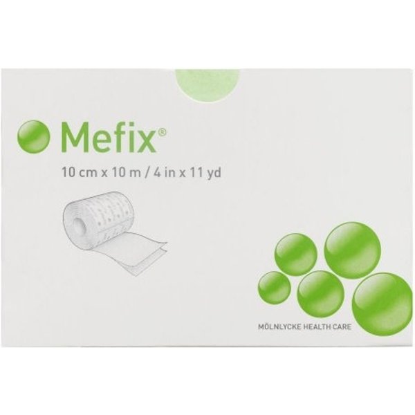 Mefix - Cerotto Adesivo Tnt Per Fissaggio Medicazioni 10 Cm X 10 M-image