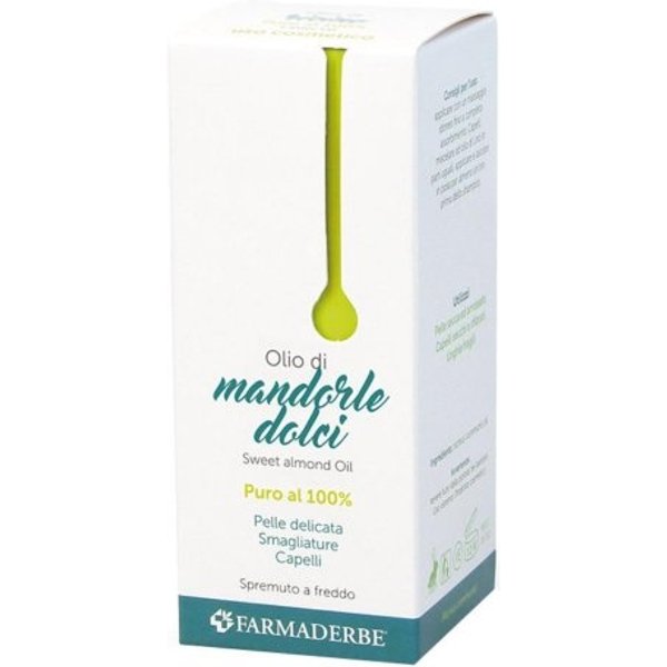 Farmaderbe Olio Di Mandorle Dolci Nutriente Ed Emolliente Anti Smagliature 250 Ml-image