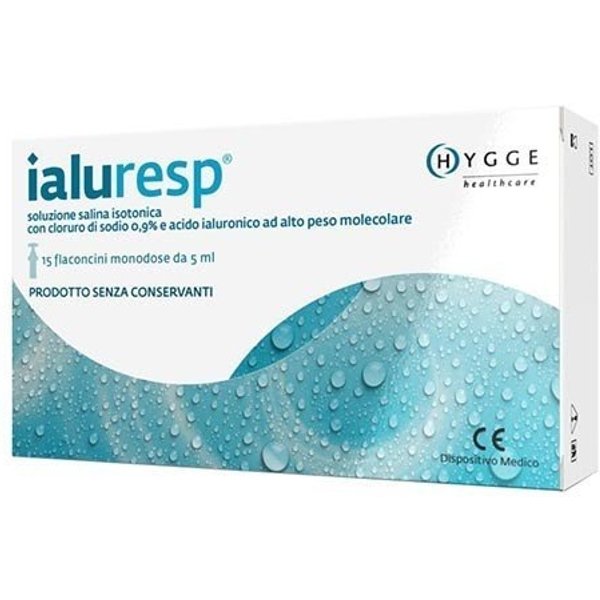 Hygge Health Care Ialuresp - Soluzione Isotonica Per Igiene Nasale 15 Flaconcini Monodose Da 5 Ml-image