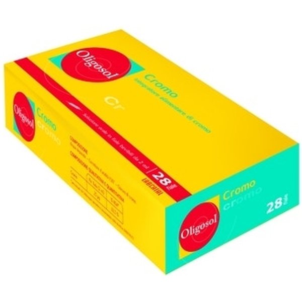 Oligosol Cromo 28 Fiale Da 2 Ml - Integratore Per Il Metabolismo E Il Glucosio-image