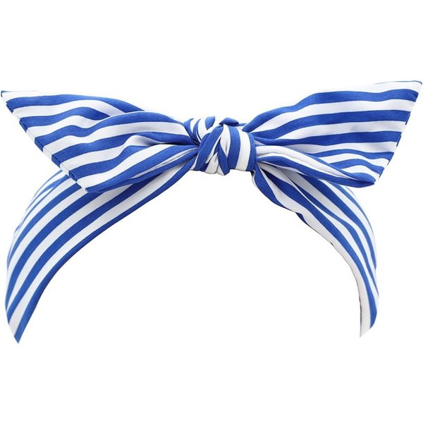 Ib Fashion Hair Cerchietto - Accessorio Per Capelli Righe Blu-image
