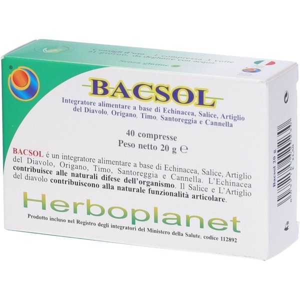 Bacsol 40 Compresse - Integratore Immunostimolante-image