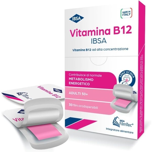 Vitamina B12 - Integratore Per Il Metabolismo Energetico 30 Film Orali-image