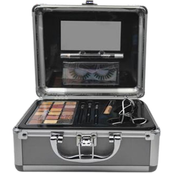 Markwins Set Di Trucchi Bonvoyage - Ciglia Finte + Palette Ombretti + Eyeliner + Piegaciglia + Pennelli Make Up-image