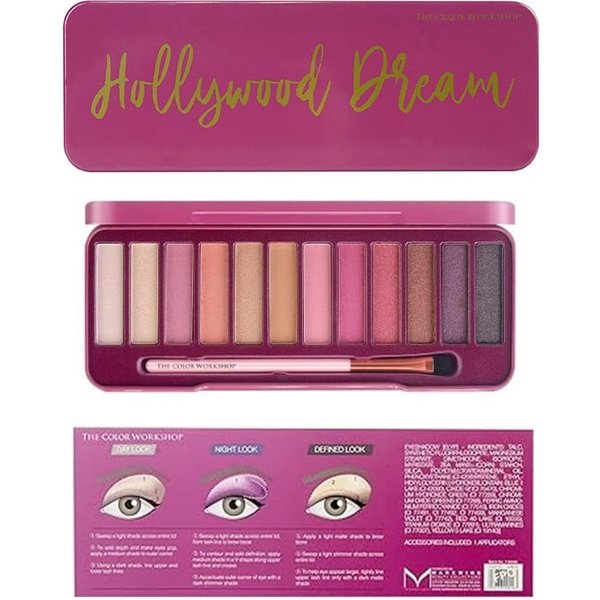 Markwins Bon Voyage Hollywood Dreams - Palette Ombretti + Pennello-image