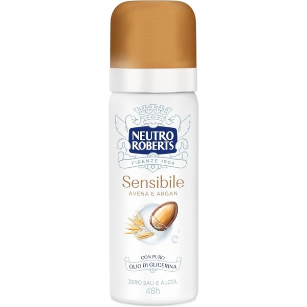 Neutro Roberts Sensibile - Deodorante Spray Pelle Sensibile Con Avena Lenitiva E Argan 50 Ml-image