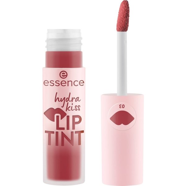 Essence Hydra Kiss Lip Tint - Olio Labbra Nutriente Idratante N. 03 Rosy Blossom-image