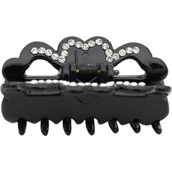 Ib Fashion Hair Pinza Tartaruga Per Capelli Con Strass Modello 521N-image