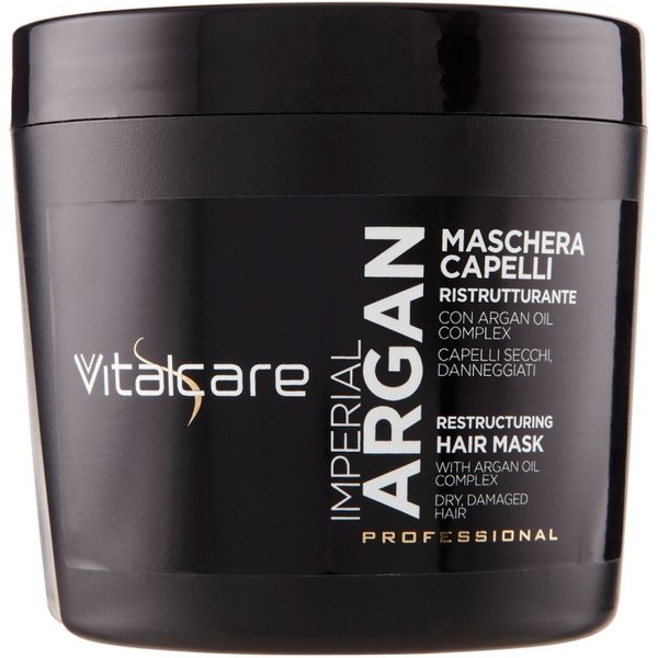 Vitalcare Imperial Argan - Maschera Capelli Ristrutturante 500 Ml-image