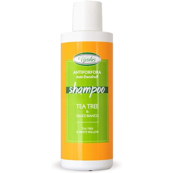 Vividus Tea Tree - Shampoo Antiforfora Con Salice Bianco Senza SLS E Parabeni 200 Ml-image