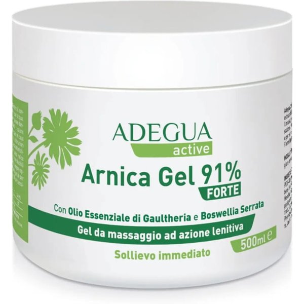 Adegua Active Arnica Plus 91% Gel Forte - Gel Per Massaggi 500 Ml-image