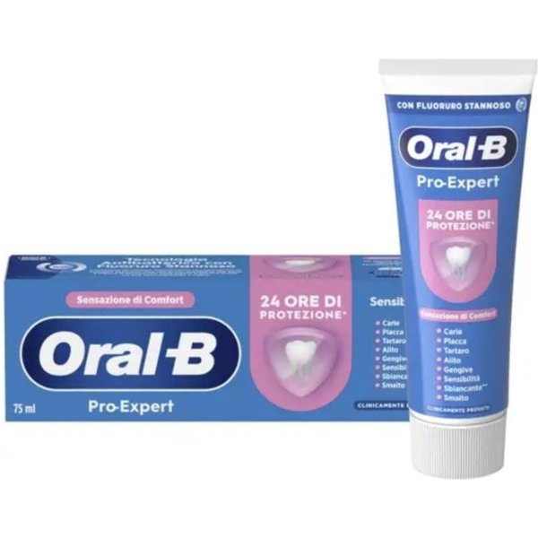 Procter & Gamble Oral-B Pro-Expert - Dentifricio Sensibilità Sbiancante Antiplacca 75 Ml-image