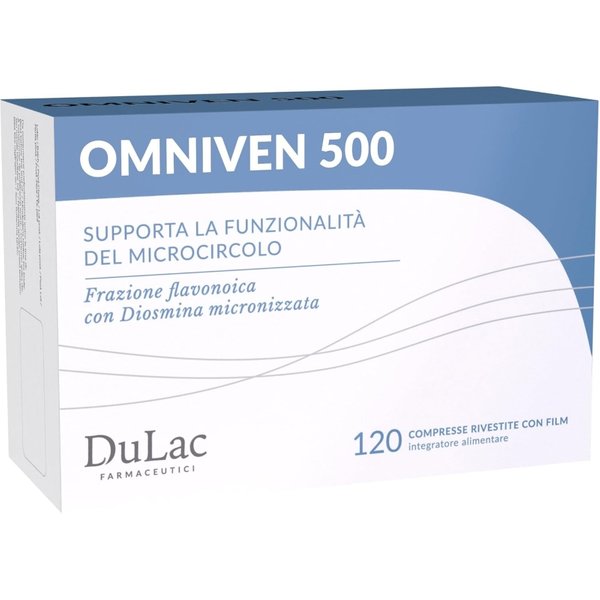 Omniven 500 - Integratore Per Il Microcircolo E Le Gambe Pesanti 120 Compresse-image