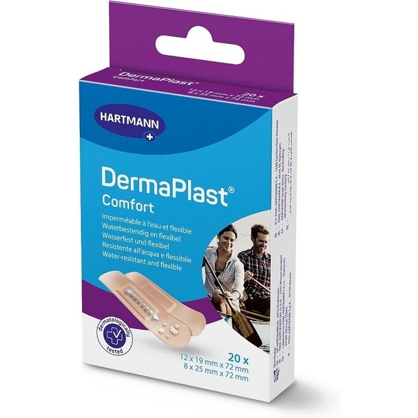 Dermaplast Comfort - 20 Cerotti In Tessuto Elastico 2 Formati-image