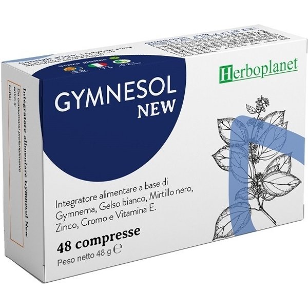 Gymnesol New 48 Compresse - Integratore Per Il Metabolismo Dei Carboidrati E Dei Lipidi-image