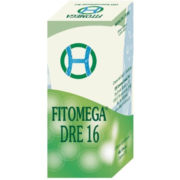Fitomega Dre 16 - Integratore Per Il Drenaggio Metabolico 50 Ml Gocce-image