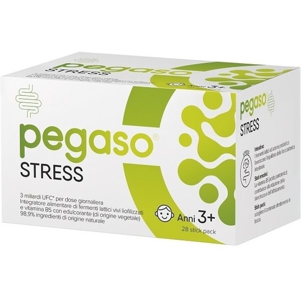 Pegaso Stress 28 Stickpack - Integratore Per La Flora Intestinale E La Stanchezza-image