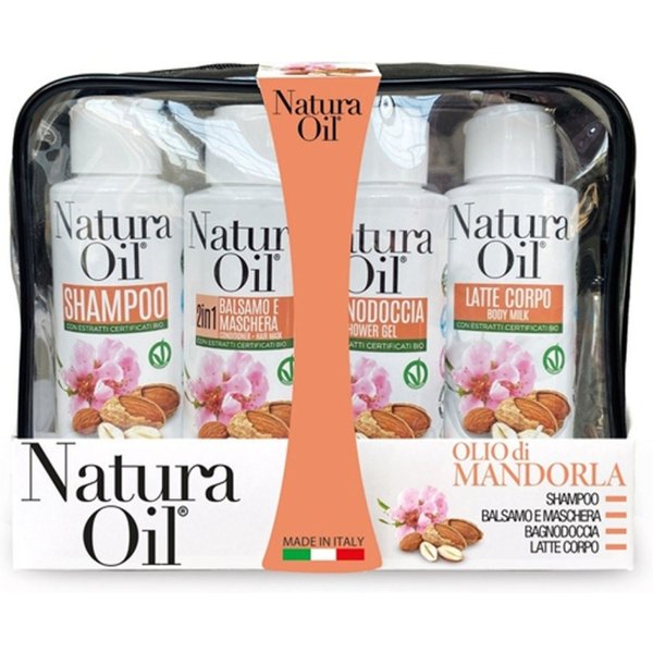 Natura Oil Pochette Viaggio Mandorla - Kit Benessere Da Viaggio-image