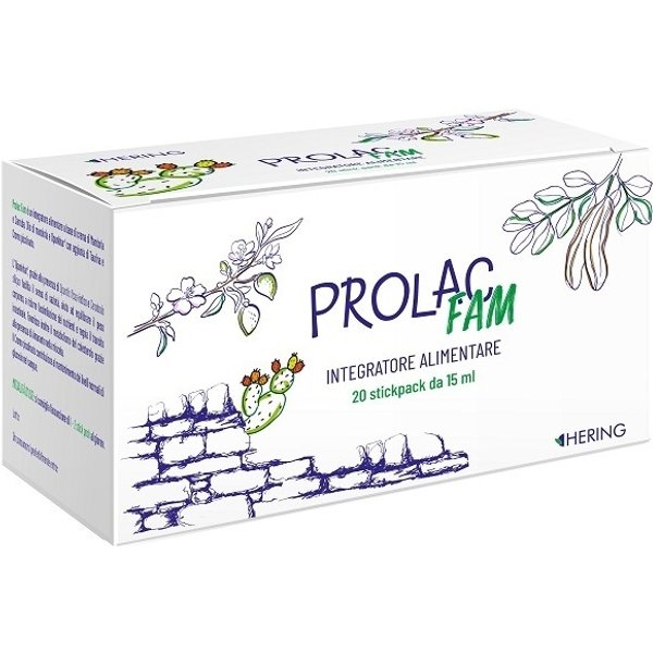 Prolac Fam 20 Stickpack - Integratore Per La Sazietà E Il Transito Intestinale-image