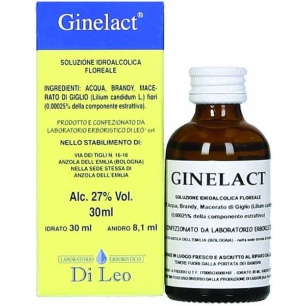 Fiori Di Bach Ginelact Gocce 30 Ml - Integratore Per Il Rilassamento E L'equilibrio Femminile-image