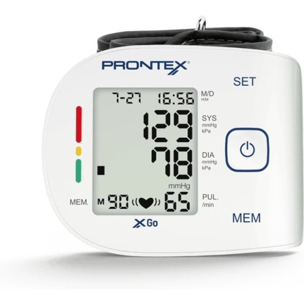 Prontex Xgo - Misuratore Di Pressione Da Polso Digitale Automatico-image