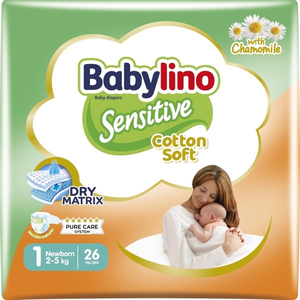 Babylino Sensitive - 26 Pannolini Newborn 2-5 Kg-image