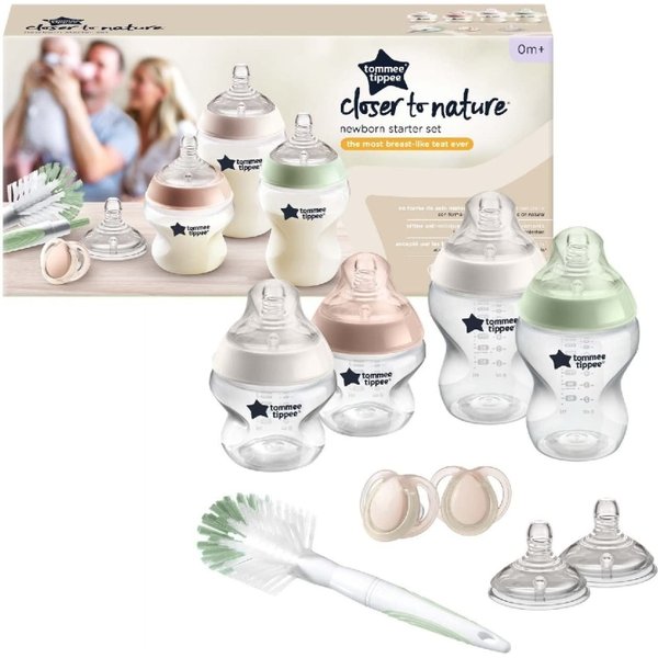 Tommee Tippee Natural Start Newborn Starter Set - Kit Per Allattamento In Plastica-image