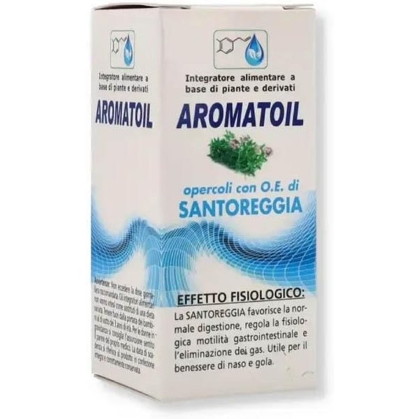 Aromatoil Santoreggia 50 Opercoli - Integratore Per La Digestione E Le Vie Respiratorie-image