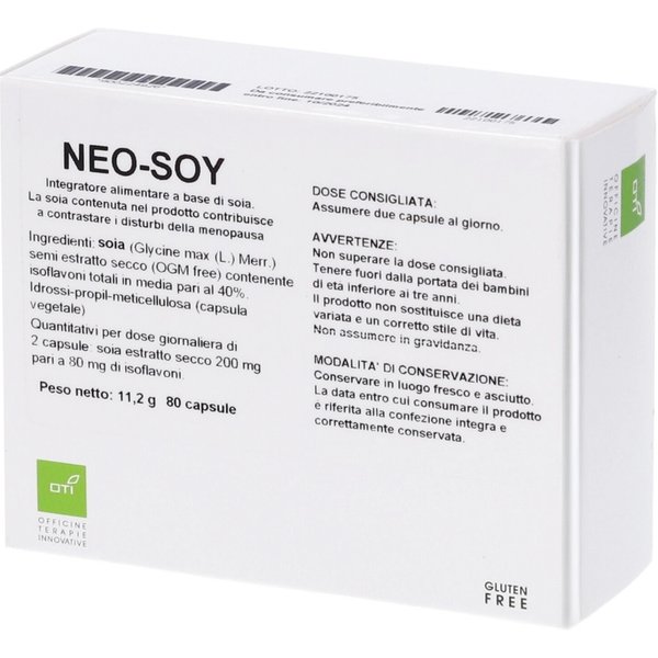 Oti Neo-Soy 80 Capsule - Integratore Per La Menopausa-image