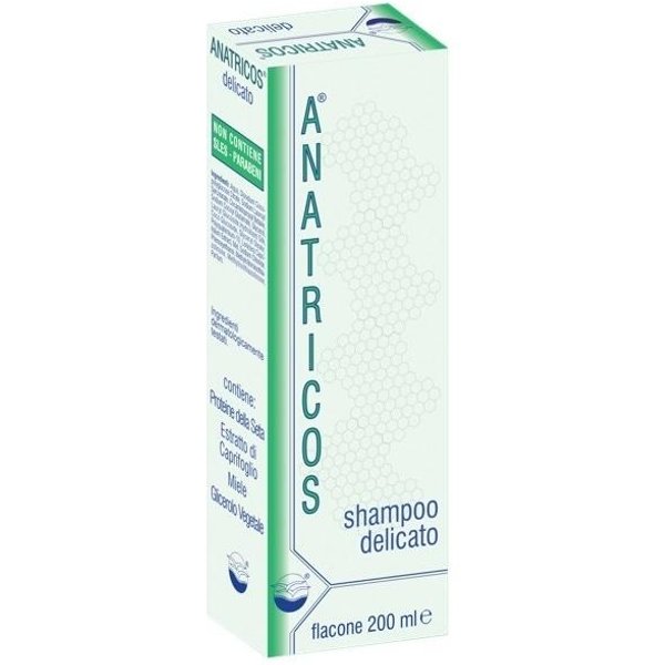 Farma Valens Anatricos - Shampoo Delicato Uso Frequente Per Tutti I Tipi Di Capelli Senza Sles E Parabeni 200 Ml-image