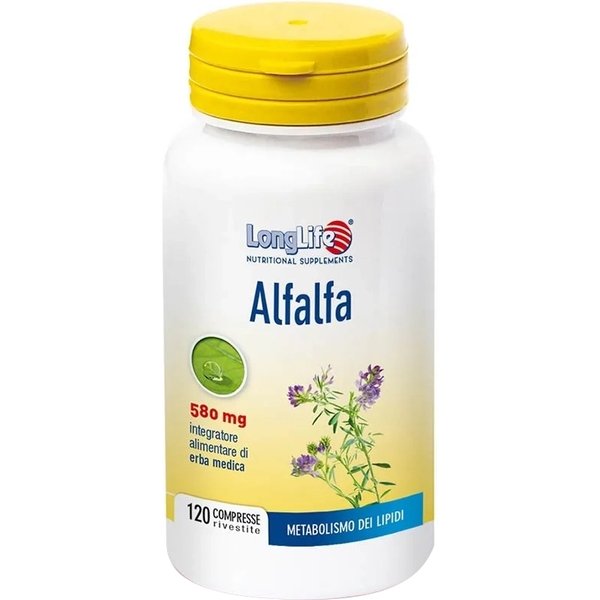 Longlife Alfalfa 120 Compresse - Integratore Per I Disturbi Della Menopausa-image