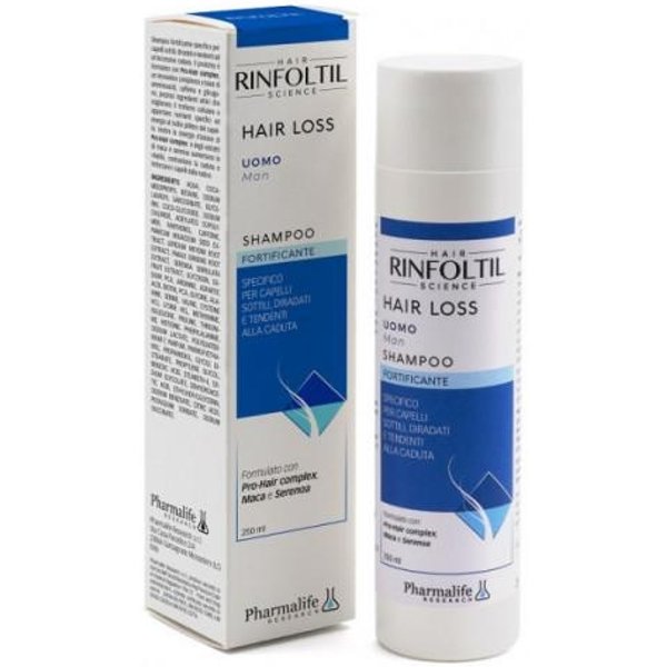 Pharmalife Research Rinfoltil Hair Loss - Shampoo Fortificante Uomo 250 Ml-image