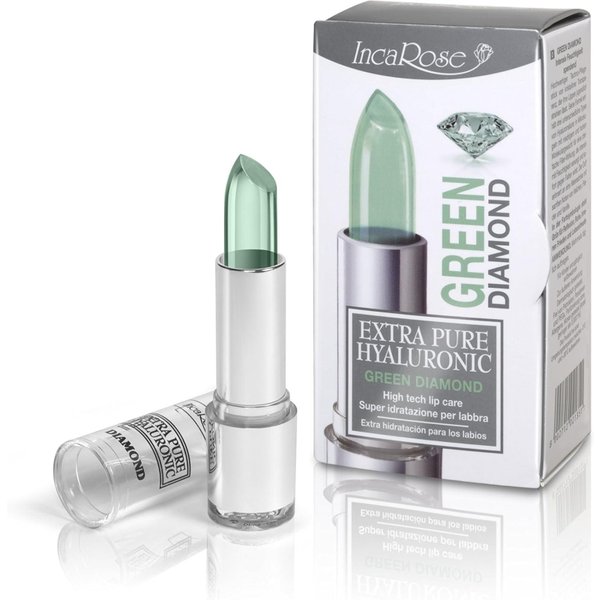 Incarose Extra Pure Hyaluronic Diamond - Stick Labbra Idratante Rivitalizzante Green Diamond-image